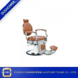 Barber scissors set hairdressing with portable barber chair for luxury barber chair