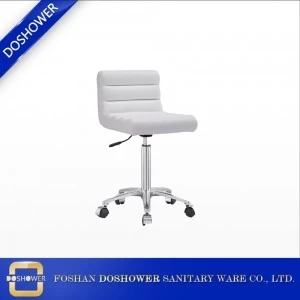 Beauty salon stool wholesaler with spa stool for sale in China for white salon technician stool with wheels