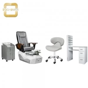 Best Salon Package Deal For Pedicure Chair with Manicure Table Salon Furniture Wholesaler DS-L1902 SET