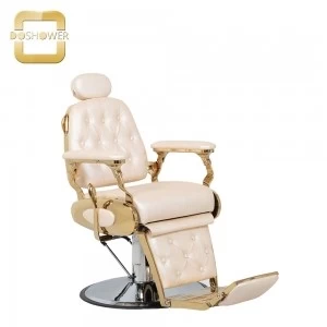China Doshower hydraulic pump barber chair with fully adjustable bases of stainless steel salon chair supplier