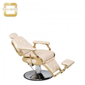 China Doshower hydraulic pump barber chair with fully adjustable bases of stainless steel salon chair supplier
