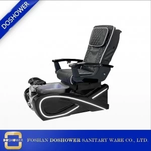 China chairs pedicure equipment factory with pedicure chair with lights for electric pedicure chair