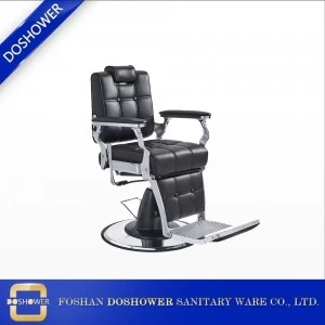 China hair salon barber chair supplier with luxury vintage barber chair set for hydraulic barber chair