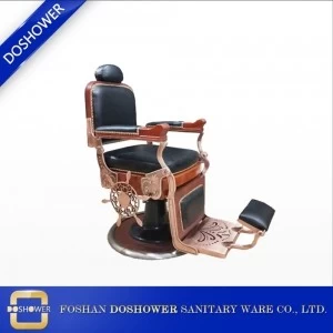 China hairdressing barber chair factory with luxury barber chair for antique barber chair