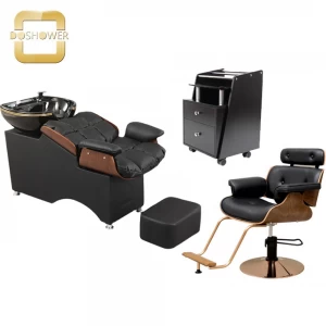 China shampoo washing chair manufacturer with black shampoo chair sink for massage shampoo chair