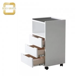 Chinese Stainless Steel Tray With Cutting Edge Mobile Trolley of Salon Spa Barber Shop