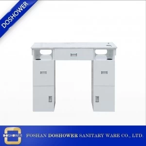Chinese manicure table manufacturer with marble manicure table for manicure table design
