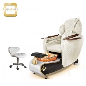 DOSHOWER pedicure chairs luxury with full body spa massage chair for nail salon furniture supplier DS-J55