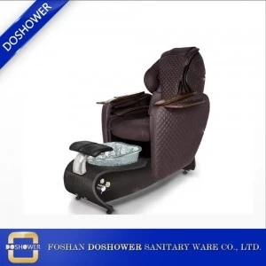 DOSHOWER tub base room furniture with auto fill pedicure spa chair of electrical massage pedicure chair supplier