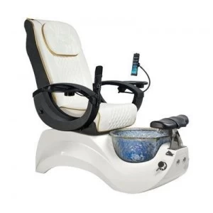 Sıcak satış kristal pedikür sandalye jakuzi jet sistemi tırnak salonu mobilya ve ekipmanları için ayak spa sandalye