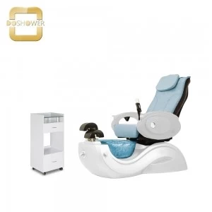 Pedicure manicure chair manufacturer in China with luxury pedicure chair for pedicure chair foot spa bowl 