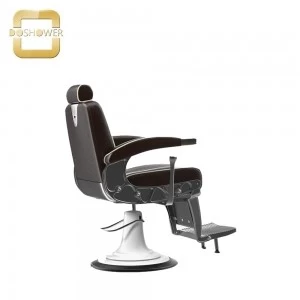 brown barber chair with modern barber chair for China barber chair beauty salon factory