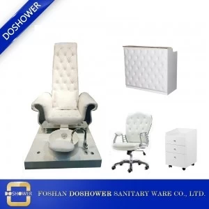 china king throne pedicure chair manufacturer wholesale cheap queen pedicure spa chair DS-Queen Chair Set