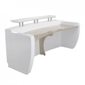 cream white pedicure chair modern manicure table supplies and manufacturer china DS-W18173B SET