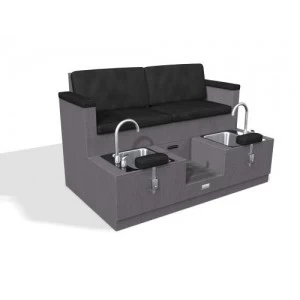 double pedicure bench chair with massage pedicure bench station manufacturer china DS-W20148
