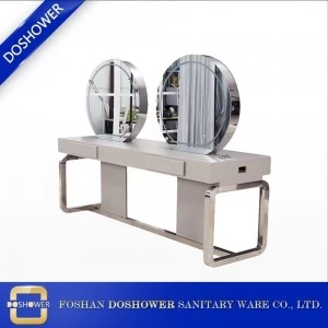 hair salon mirrors with salon mirror with light for barber equipment China factory