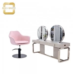hair salon mirrors with salon mirror with light for barber equipment China factory