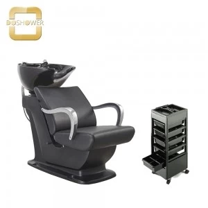 luxury salon shampoo chair with shampoo bowl chair for Chinese salon furniture factory