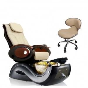 manicure nail salon furniture best deals pedicure spa chair and manicure table wholesale DS-S15C SET