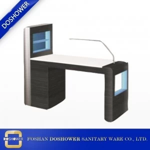 China nail salon furniture manicure table with manicure table nail bar wholesale manufacturer