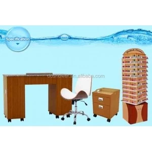 nail table manicure beauty salon with  nail tables and chairs sets for nail table with dust collector DS-M920