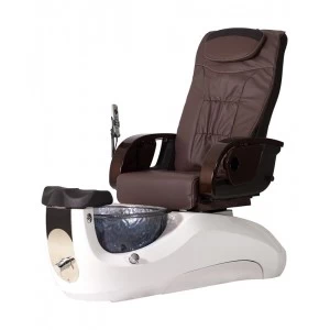 new design amber glass bowl pedicure chair wholesale china pedicure spa chair manufacturer factory