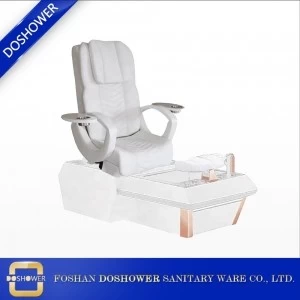 pedicure massage chair with luxury white pedicure chairs for China pedicure chair factory