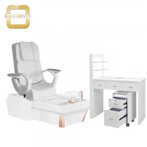 pedicure massage chair with luxury white pedicure chairs for China pedicure chair factory