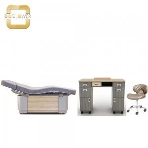 reception desk salon nail tables dipping powder rack with nail table luxury pedicure sets  for nail and spa tables