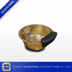 salon equipment and furniture of pedicure bowl wholesales glass pedicure bowls for foot spa massage chair