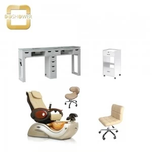 spa chair pedicure package with manicure table salon furniture wholesale salon sets furniture 2019 DS-S17E SET