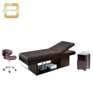 spa massage bed China factory with electric massage bed for wooden massage bed