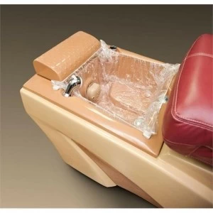 spa pedicure chair sink with disposable plastic liner foot spa sink manufacturer and supplies DS-T18