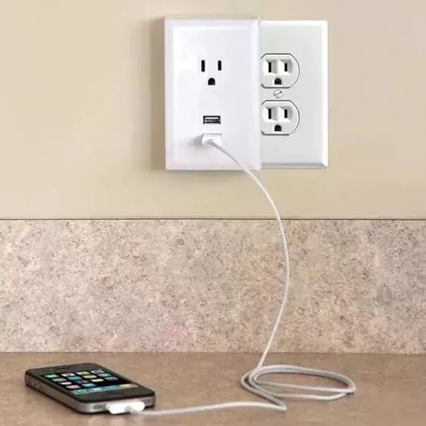 Wall outlet charger