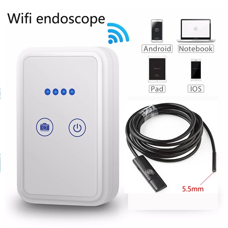 Caméra endoscope sans fil pour mobile, iOS et Android