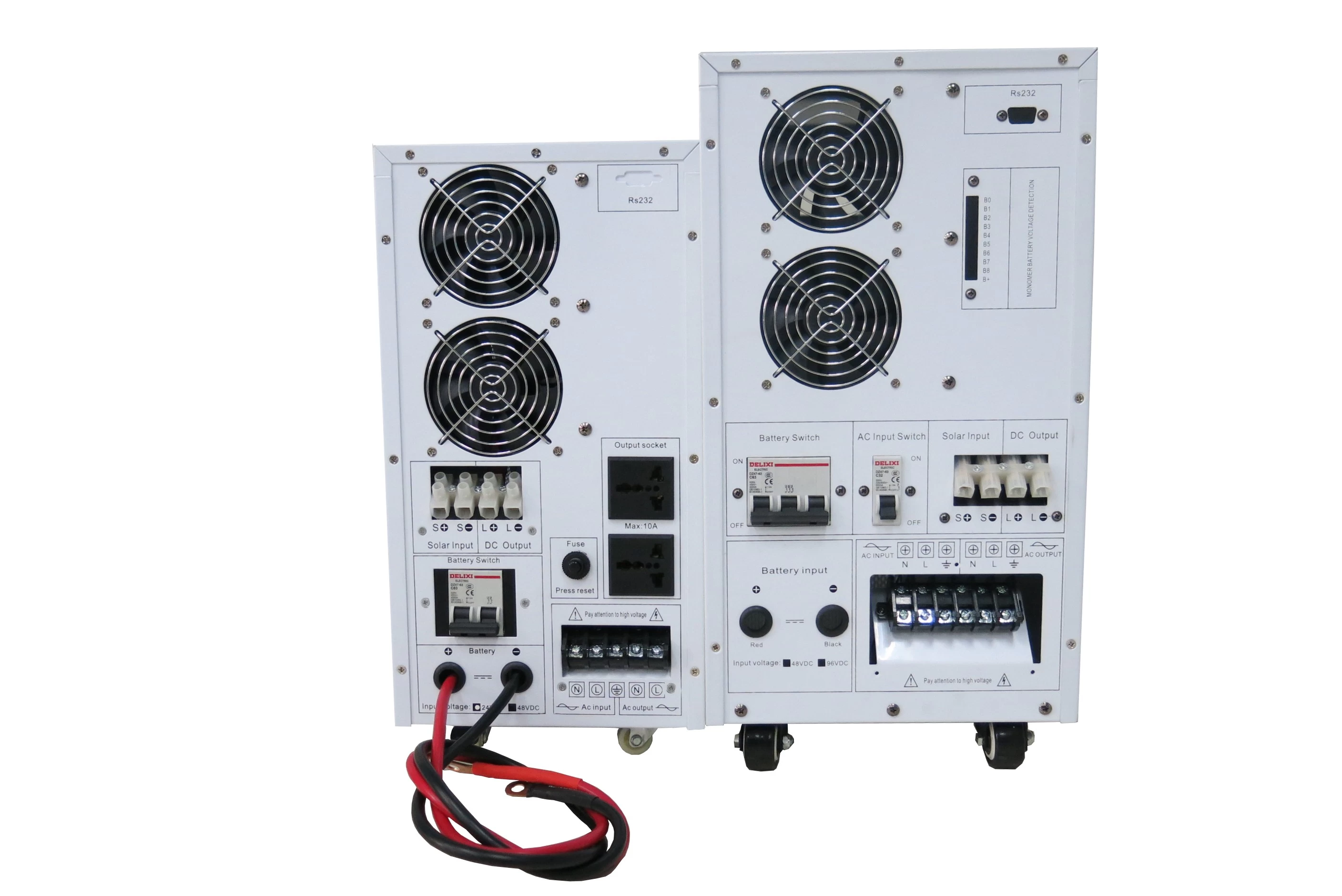 4kw 40A mppt solar charge controller inverter with ups function