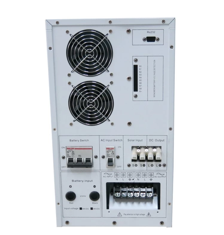 I-P-HPC inverter with built-in 40A MPPT solar controller 3000w