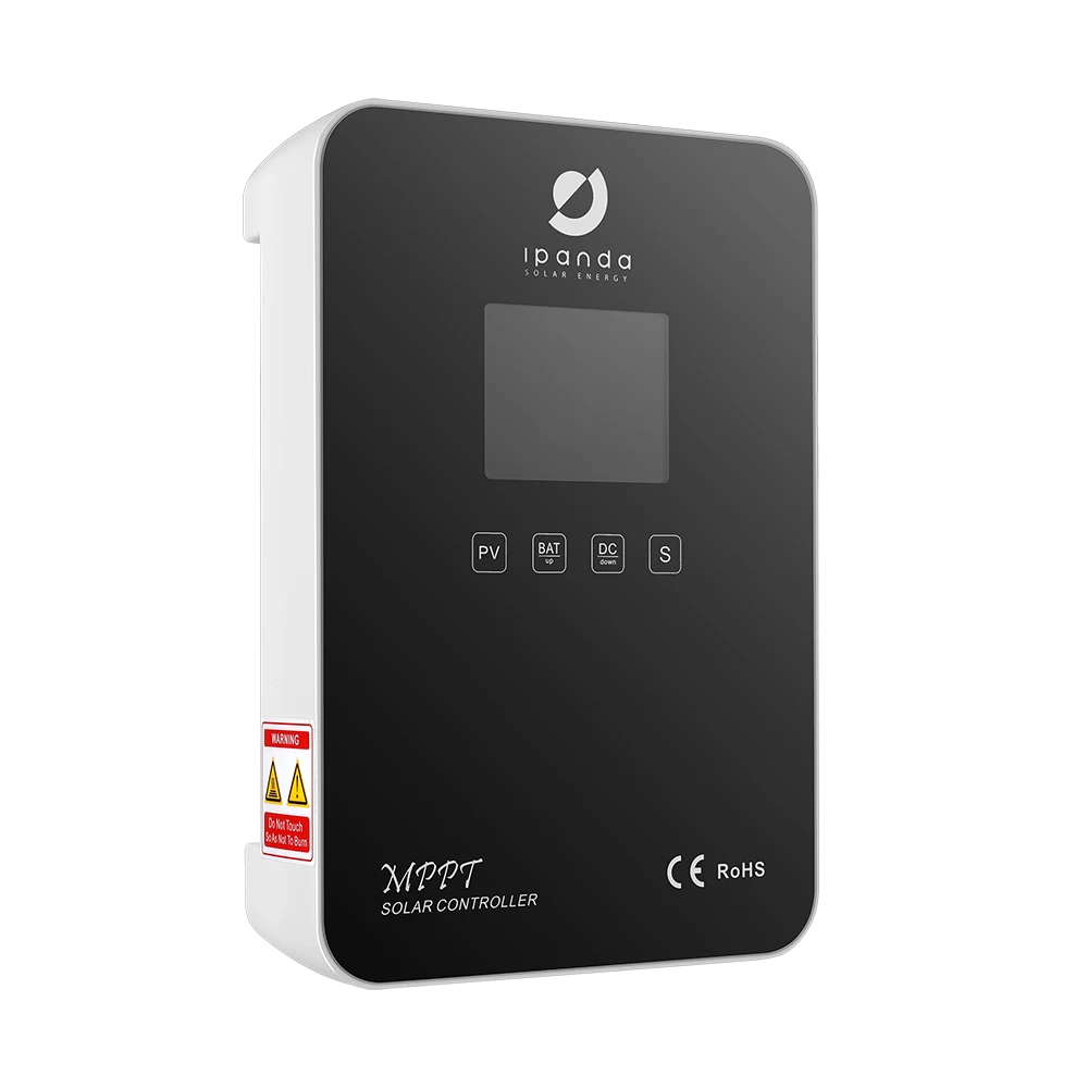 IP43 Outdoor MPPT solar charge controller with parallel connection mobile APP monitoring