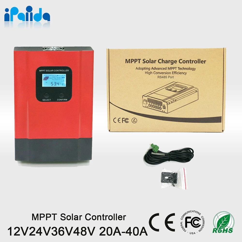 I-Panda eSmart3 12V/24V/36V/48V 20A 30A 40A 50A 60A solar mppt controller