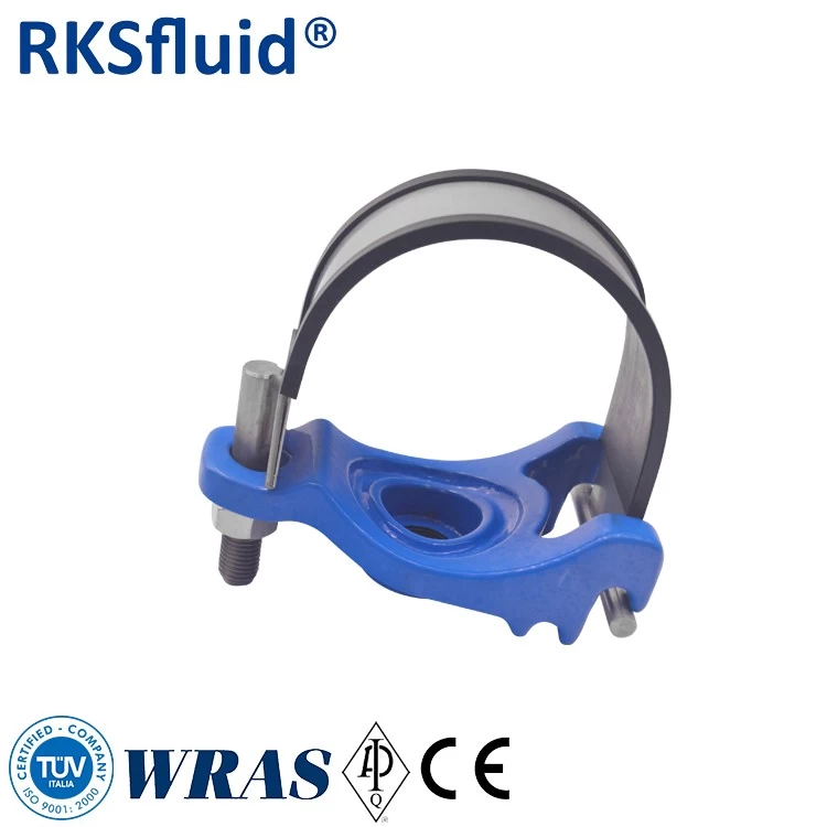 China 95% Special Offer Ductile Cast iron type grooved coupling rubber tapping saddles manufacturer