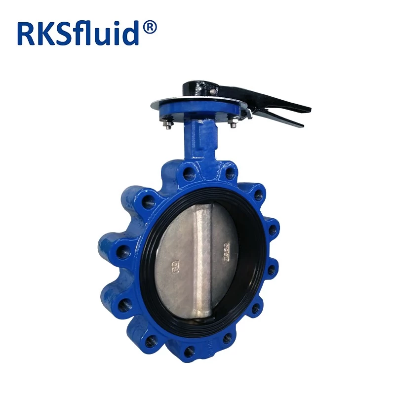China ANSI Worm-Geared Ductile Cast Iron Stainless Steel  Wafer Butterfly Valve manufacturer