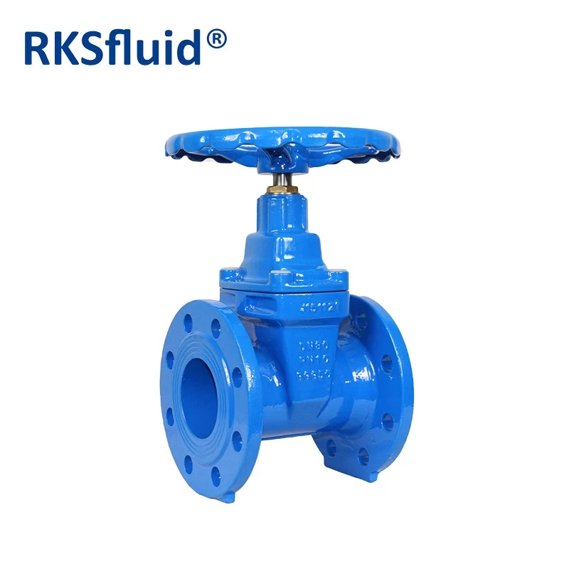 China BS EN Ductile iron Resilient Seated  Flange Gate Valve pn16 manufacturer