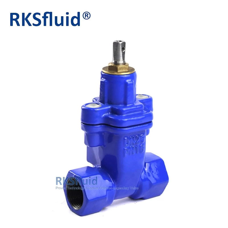 China BS5163 DIN F4 cast ductile iron flange gate valve PN16 PN25 resilient seated ANSI manufacturer