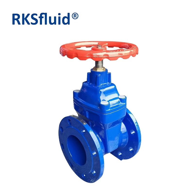 الصين الشركة المصنعة صمام البوابة الصينية DN100 PN16 مرنة جلسات GATE VALVE DIN F4 الصانع