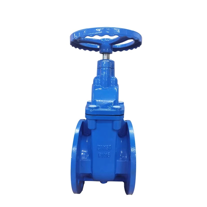 China Chinese gate valve factory price DIN3352 F4 F5 Ductile cast iron Metal Seated Gate Valve DN150 PN16 manufacturer