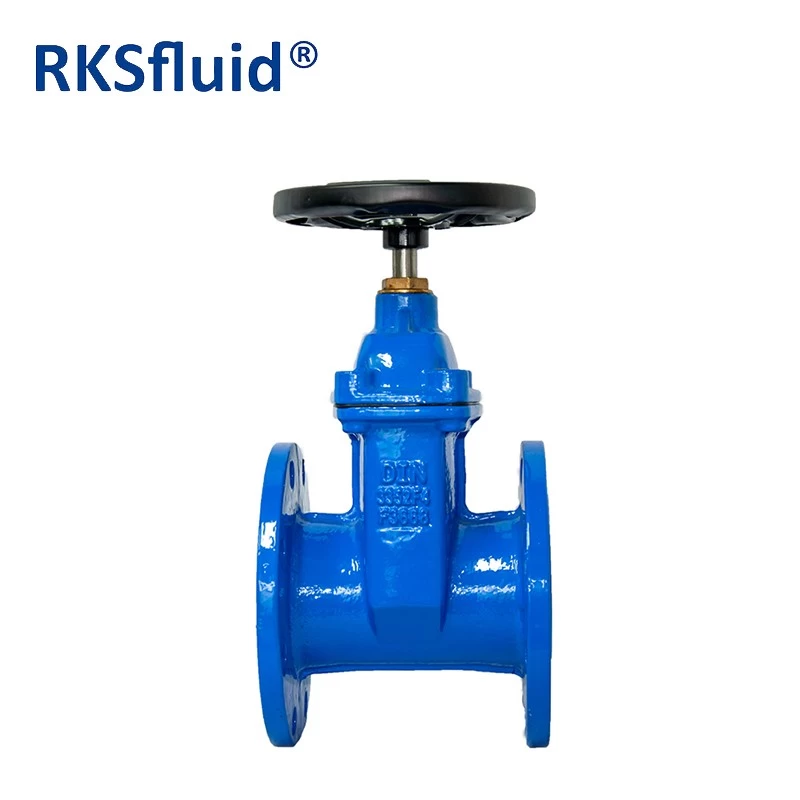 China DIN3352 F4 BS5163 Iron GGG50 Gate valve without late DN150 PN10 manufacturer