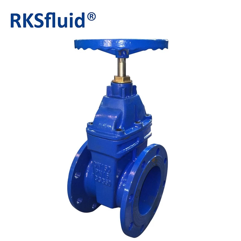 China DN150 Water Flange Gate Valve Ductile Iron gate valve for hdpe pipe manufacturer
