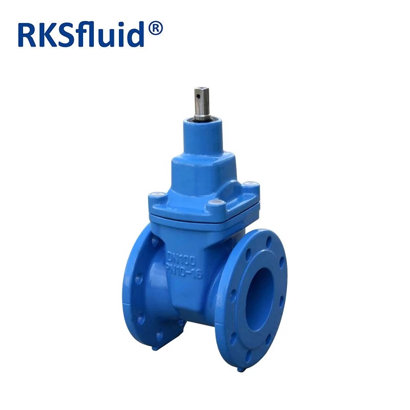 China DN50-300 PN16 Ductile Iron Cast Iron Resilient Metal Seated Soft Sealing Gate Valve Price List manufacturer