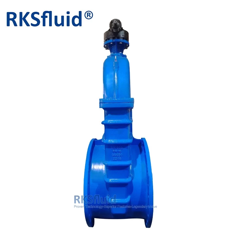 China Factory direct sales DIN F4 F5 BS 5163 Ductile iron DN1000 Non-Rising stem Resilient Seated Flange Gate Valve PN16 for water use manufacturer