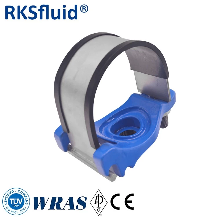 中国 HDPE管电熔攻丝鞍座用于pvc管价格pe管件 制造商